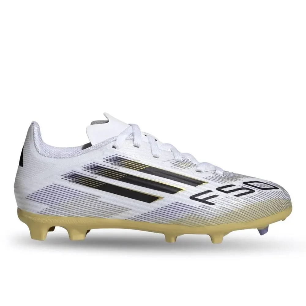 adidas F50 League FG/MG Road to Glory Soccer Cleats Youth 5.5 5.5Y JH7745 White